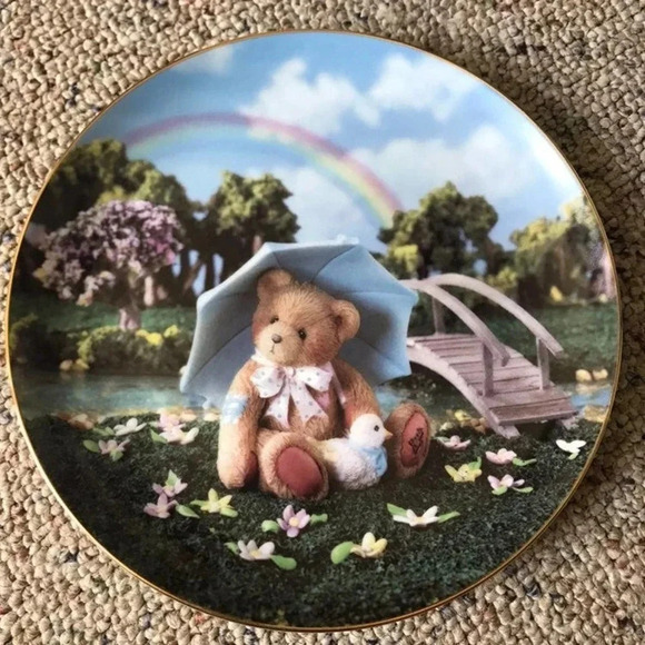 4 Pieces Decorative Plates - Picture 6 of 9